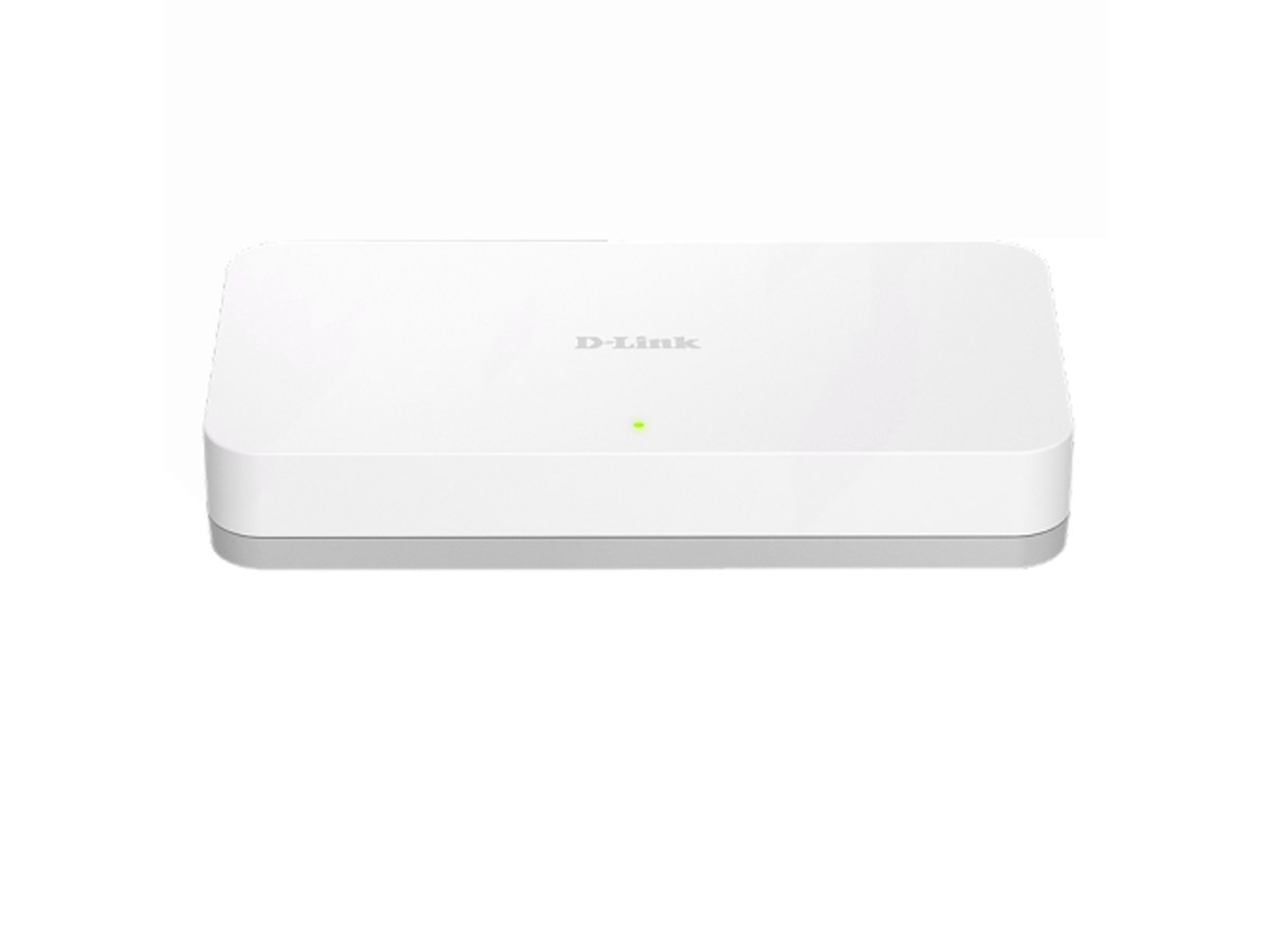 D-Link 8埠Gigabit節能型無網管網路交換器 DGS-1008A