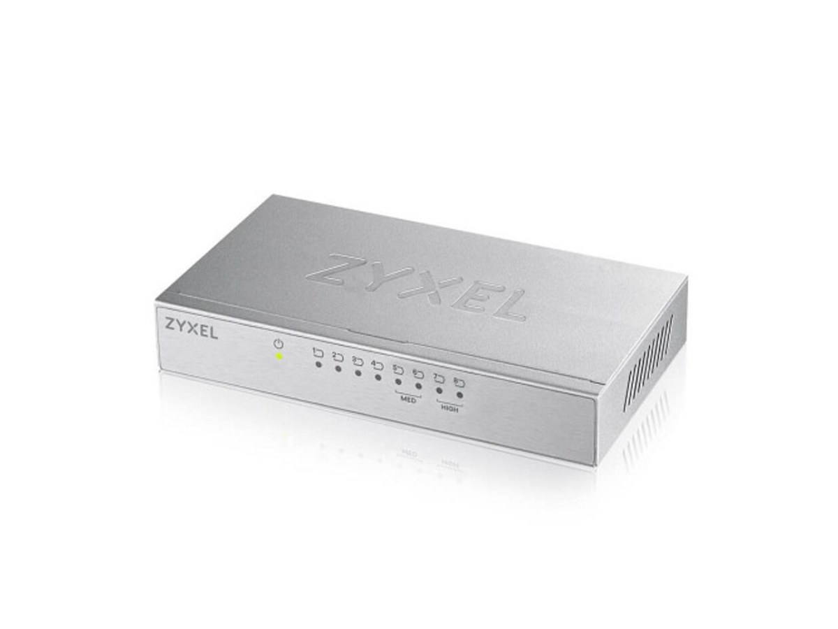 Zyxel GS-108B v5 8埠Gigabit桌上型無網管網路交換器 GS-108BV5-TW0101F