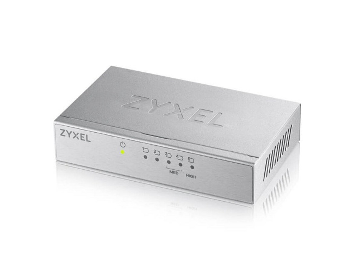 Zyxel GS-105B v5 5埠Gigabit桌上型無網管網路交換器 GS-105BV5-TW0101F