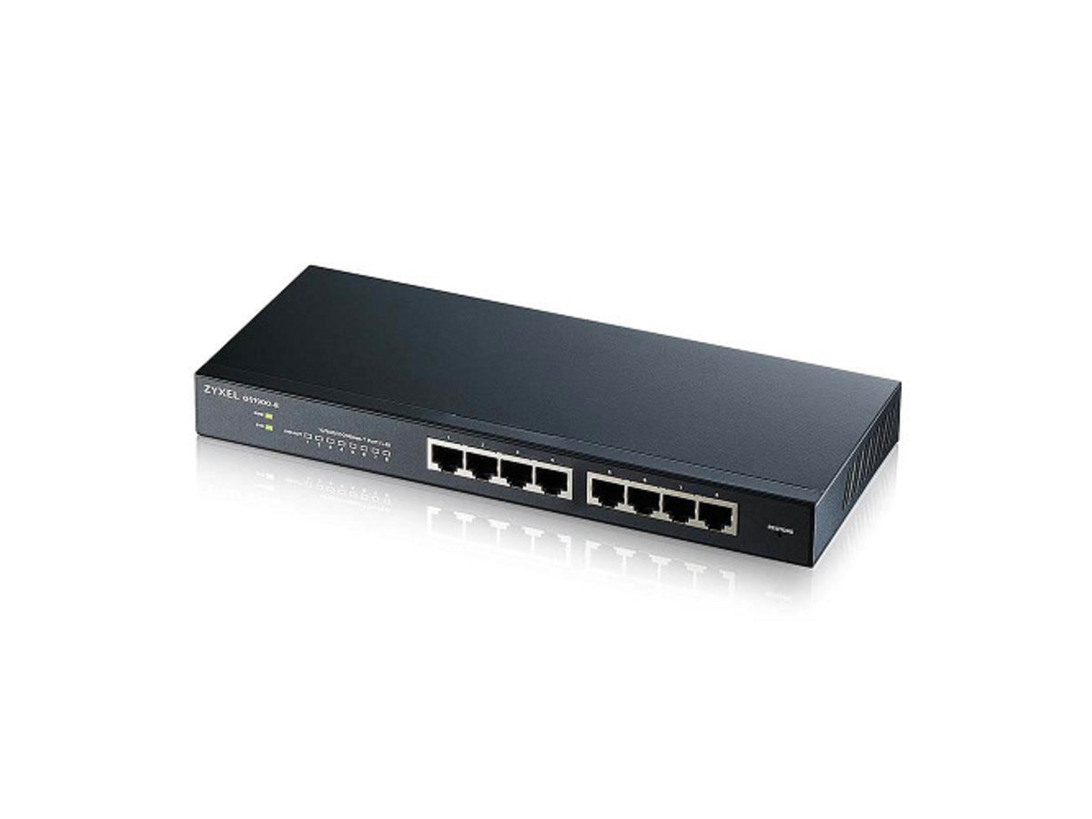Zyxel GS1900-8 8埠Gigabit智慧網管交換器 GS1900-8-US0102F