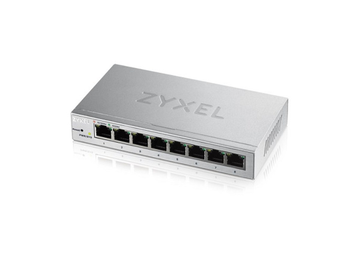 Zyxel GS1200-8 v3 8埠Gigabit網頁管理交換器 GS1200-8V3-TW0101F