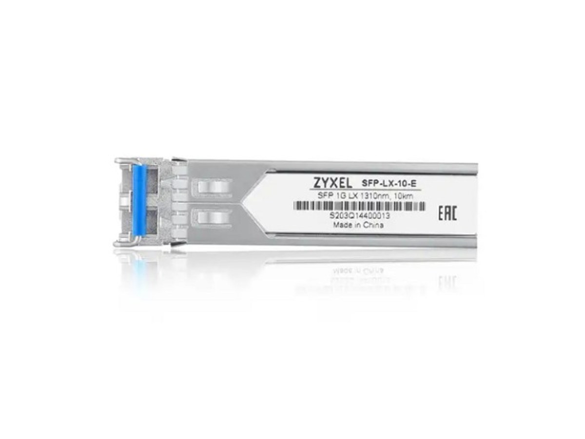 Zyxel SFP-LX-10-E 1G單模10公里LC光纖收發模組10入組 SFP-LX-10-E-ZZBD01F