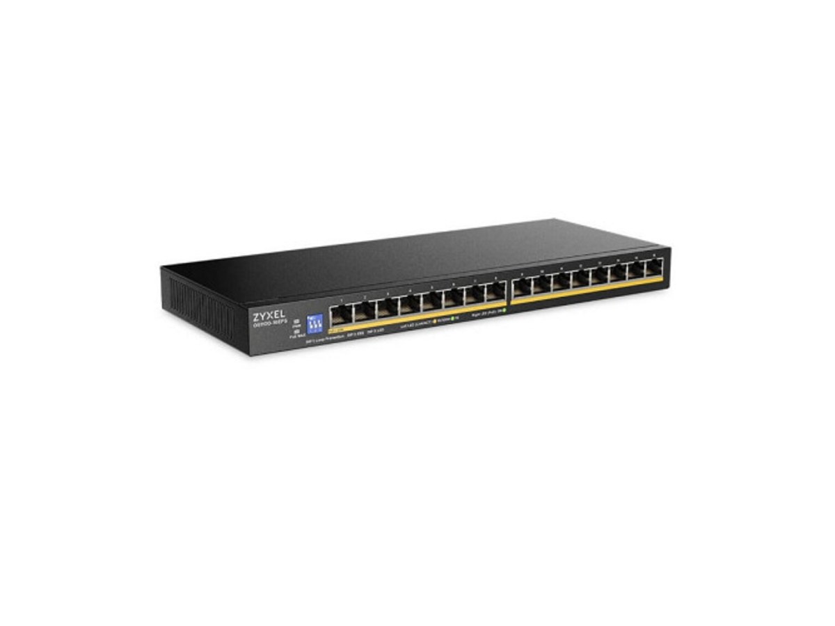 Zyxel GS1100-16EPS 16埠Gigabit PoE 135W無網管交換器 GS1100-16EPS-US0101F