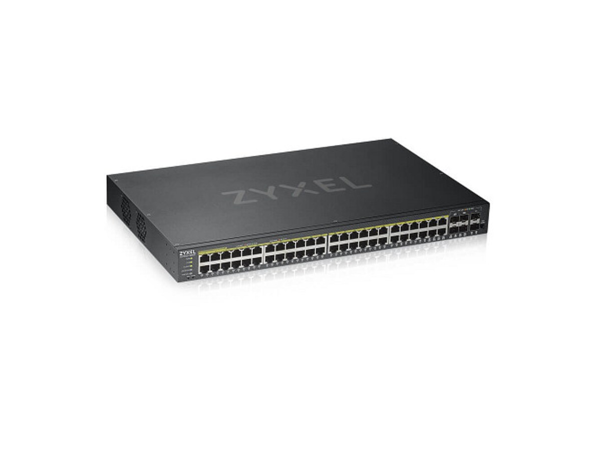 Zyxel GS1920-48HP v2 48埠Gigabit PoE智慧網管交換器 GS192048HPV2-USAM01F