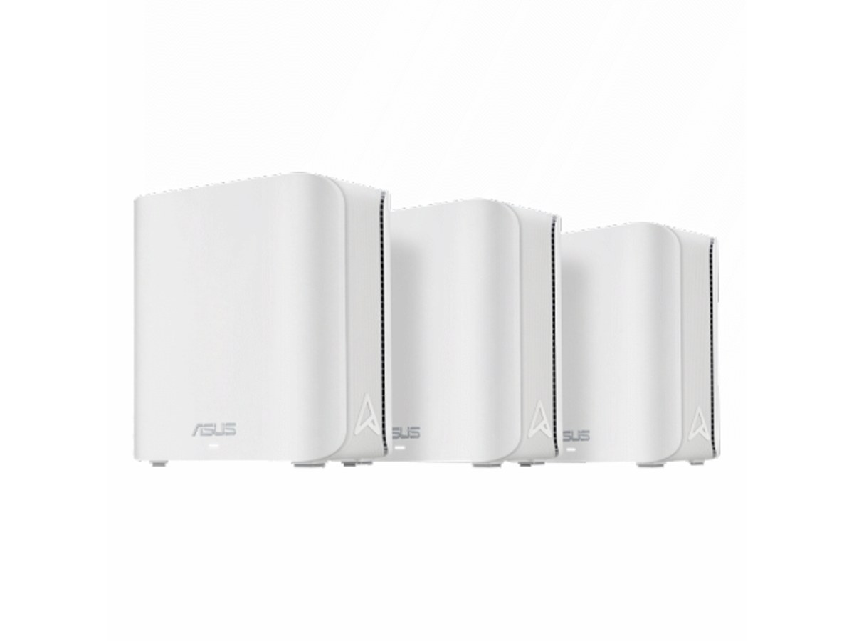 ASUS ZenWiFi BD5 BE5000 雙頻WiFi 7 Mesh無線網路分享器三入組 ZENWIFI-BD5-WH-3PCS