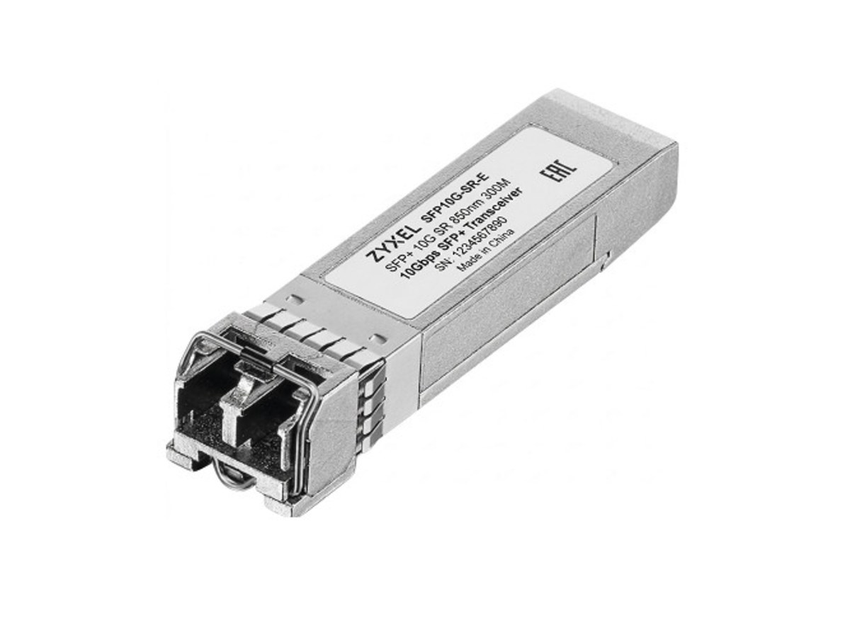 Zyxel SFP10G-SR-E 10G多模300公尺LC光纖收發模組10入組 SFP10G-SR-E-ZZBD01F