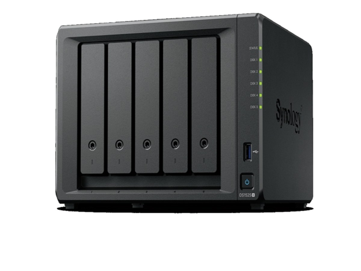 Synology DiskStation DS1525+ 5 Bay 8GB NAS 網路儲存設備 DS1525-PLUS