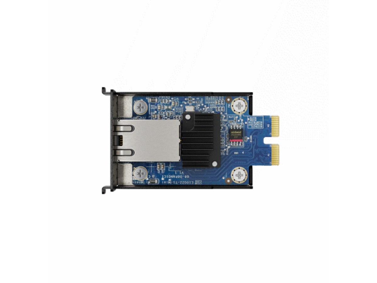 Synology 10GbE RJ45 Mini 網路升級模組 E10G22-T1-MINI