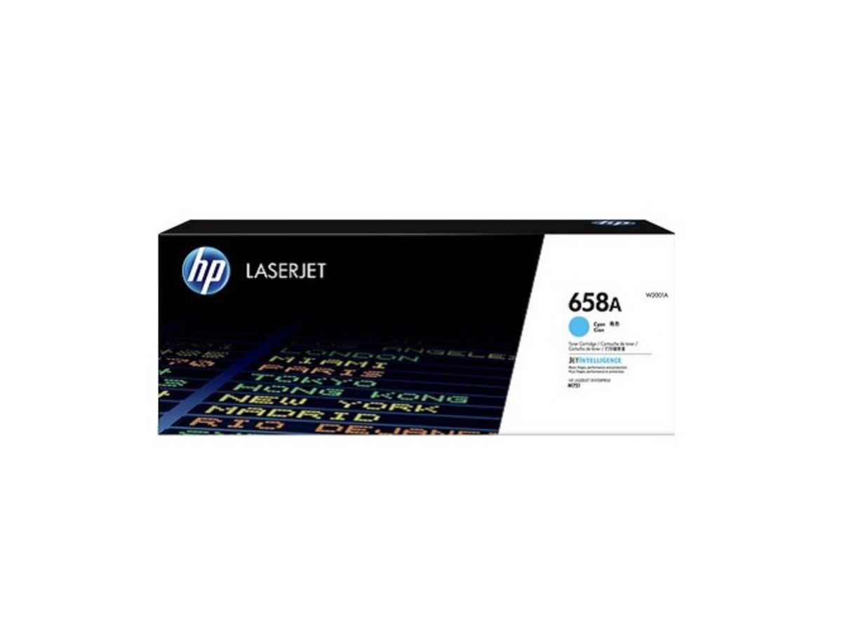 HP 658A LaserJet 青色碳粉匣 W2001A