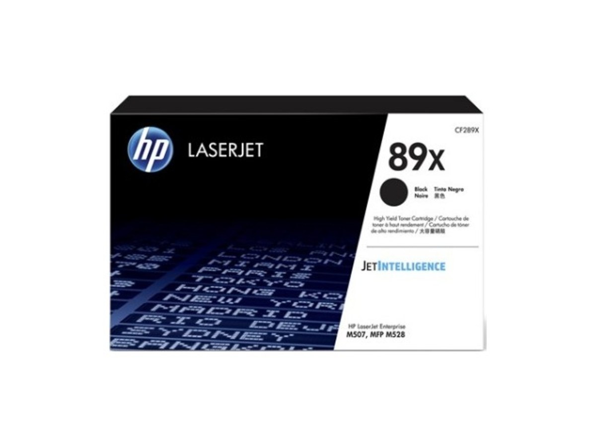 HP 89X 高印量黑色碳粉匣 CF289X