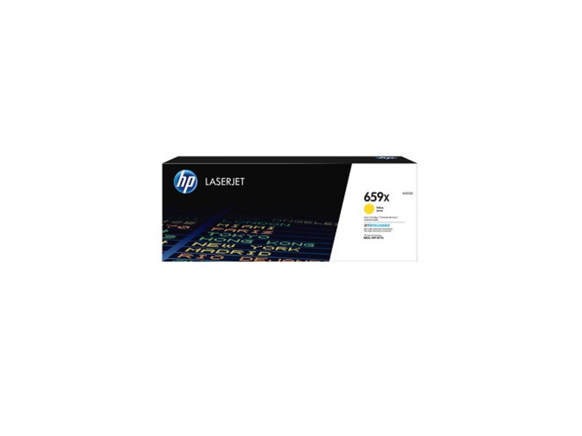 HP 659X LaserJet 高印量黃色碳粉匣 W2012X