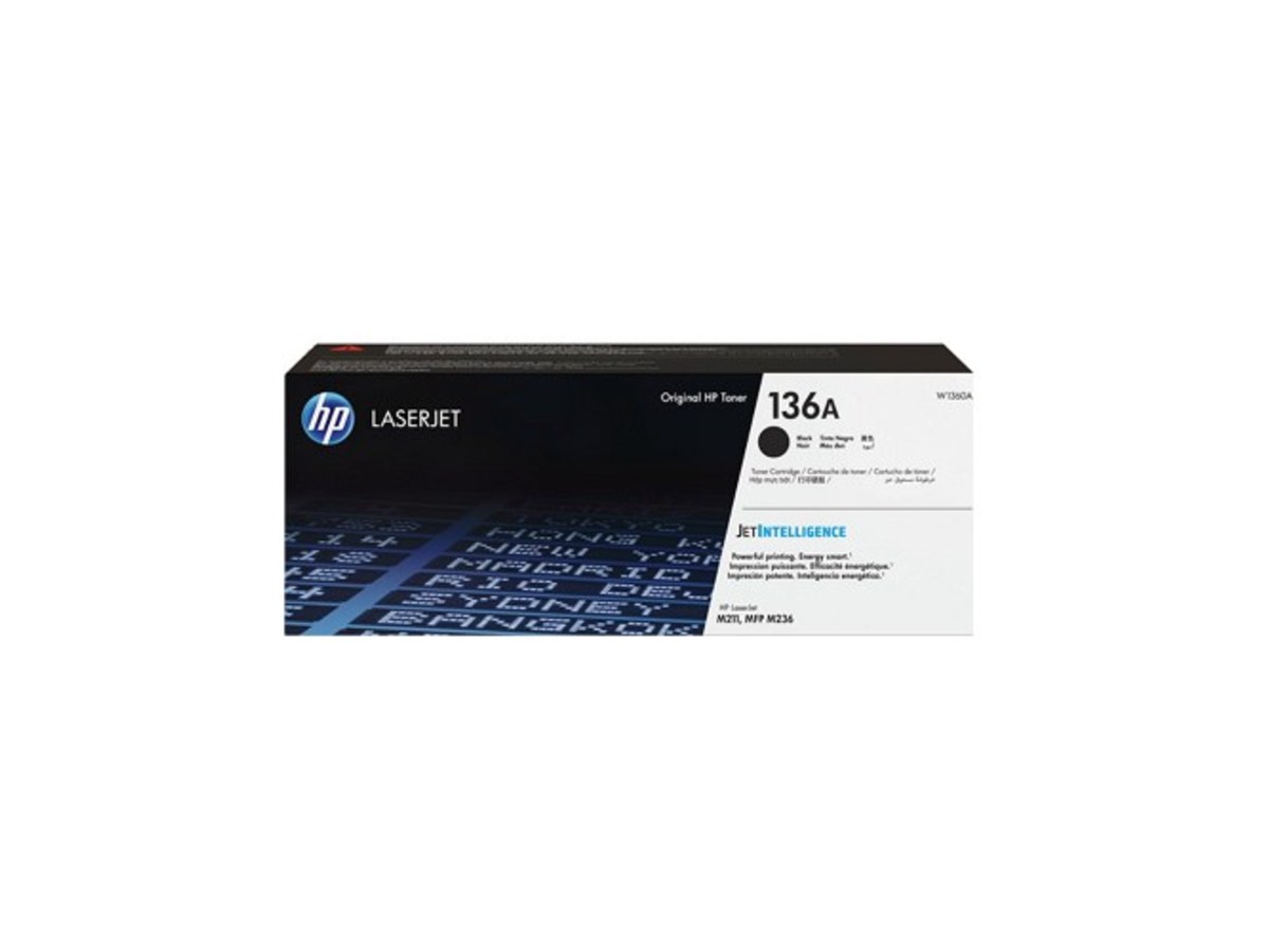 HP 136A 黑色碳粉匣 W1360A