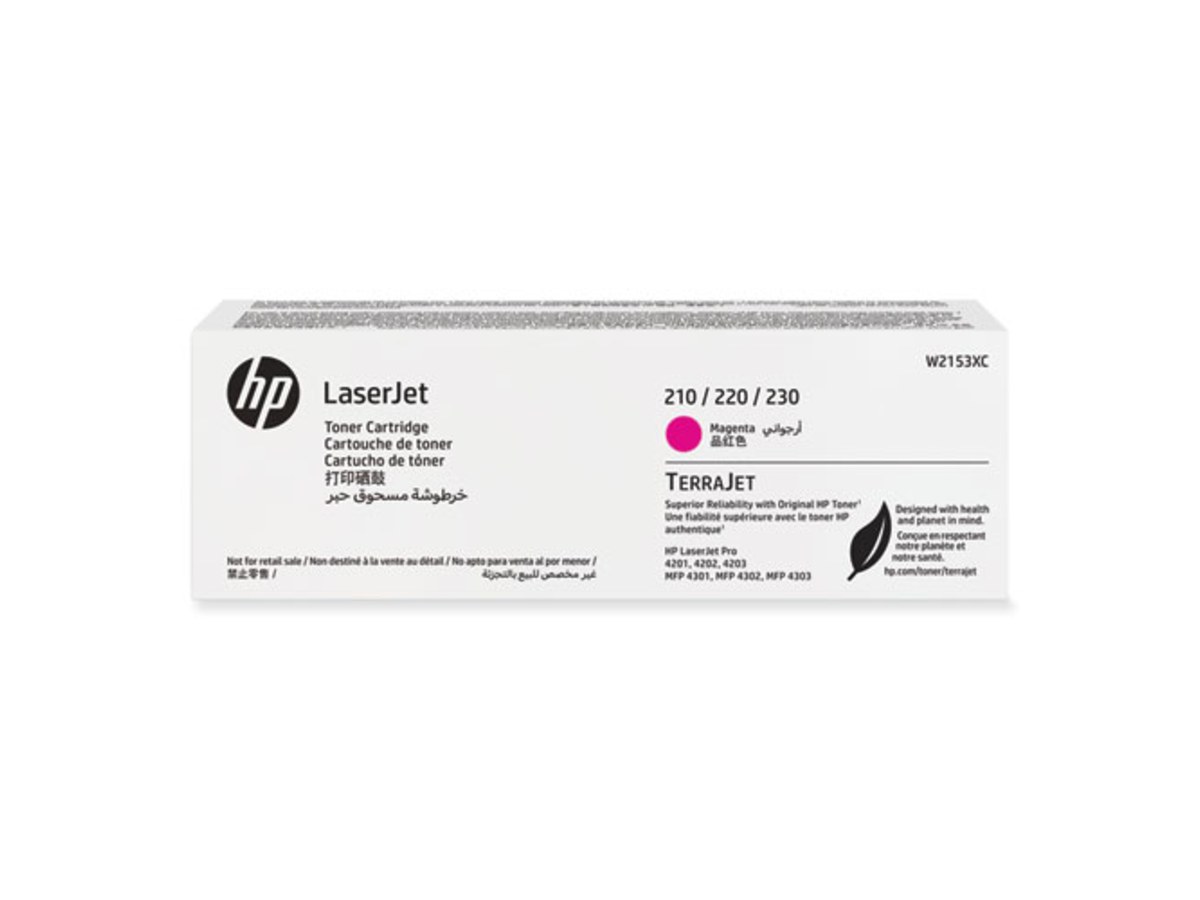 HP LaserJet 原廠高印量洋紅色合約碳粉匣 W2153XC