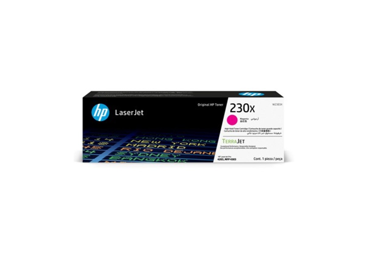 HP 230X LaserJet 高印量洋紅色碳粉匣 W2303X