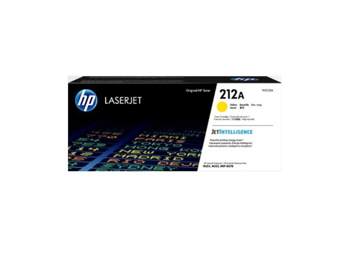 HP 212A LaserJet 黃色碳粉匣 W2122A