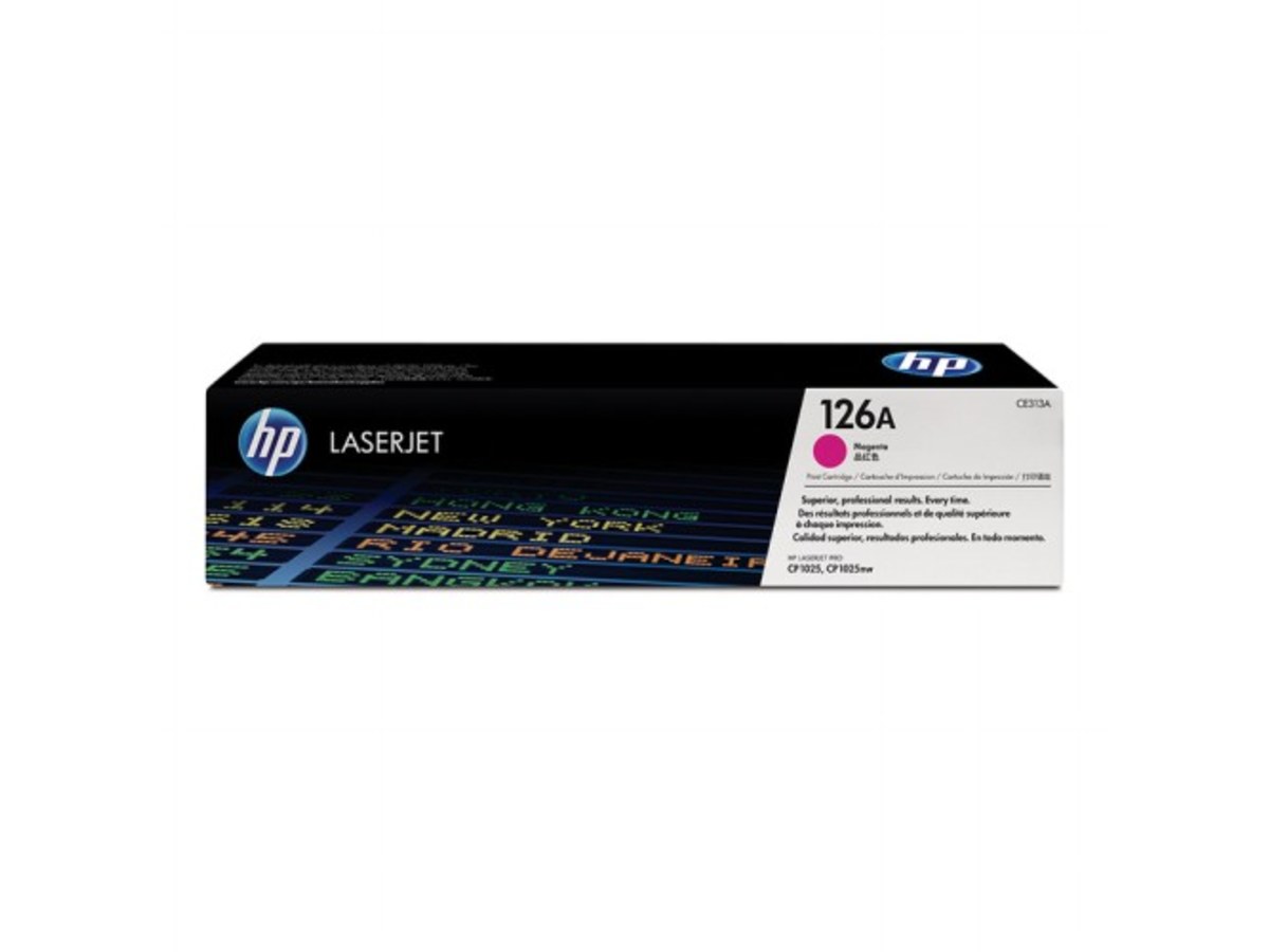 HP Color LaserJet CP1025 洋紅色碳粉匣 CE313A