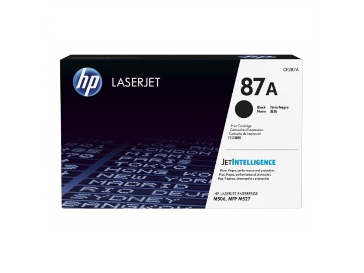 HP 87A 黑色碳粉匣 CF287A