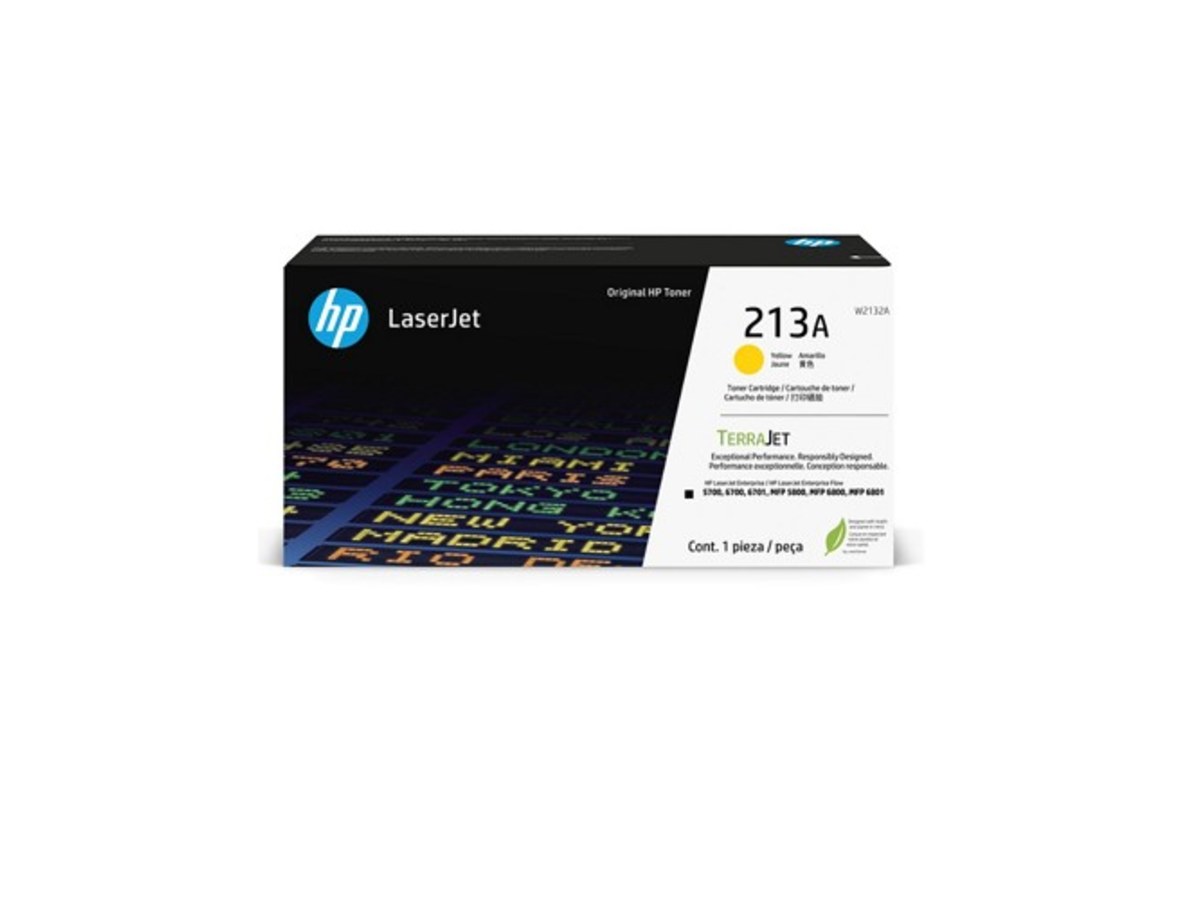 HP 213A LaserJet 黃色碳粉匣 W2132A