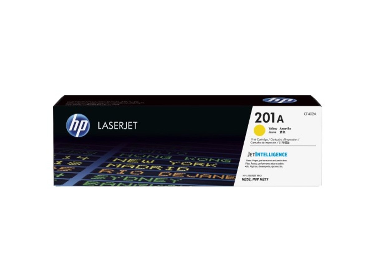 HP 201A LaserJet 黃色碳粉匣 CF402A