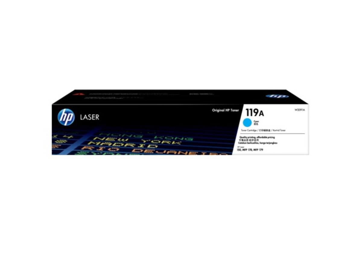 HP 119A LaserJet 青色碳粉匣 W2091A