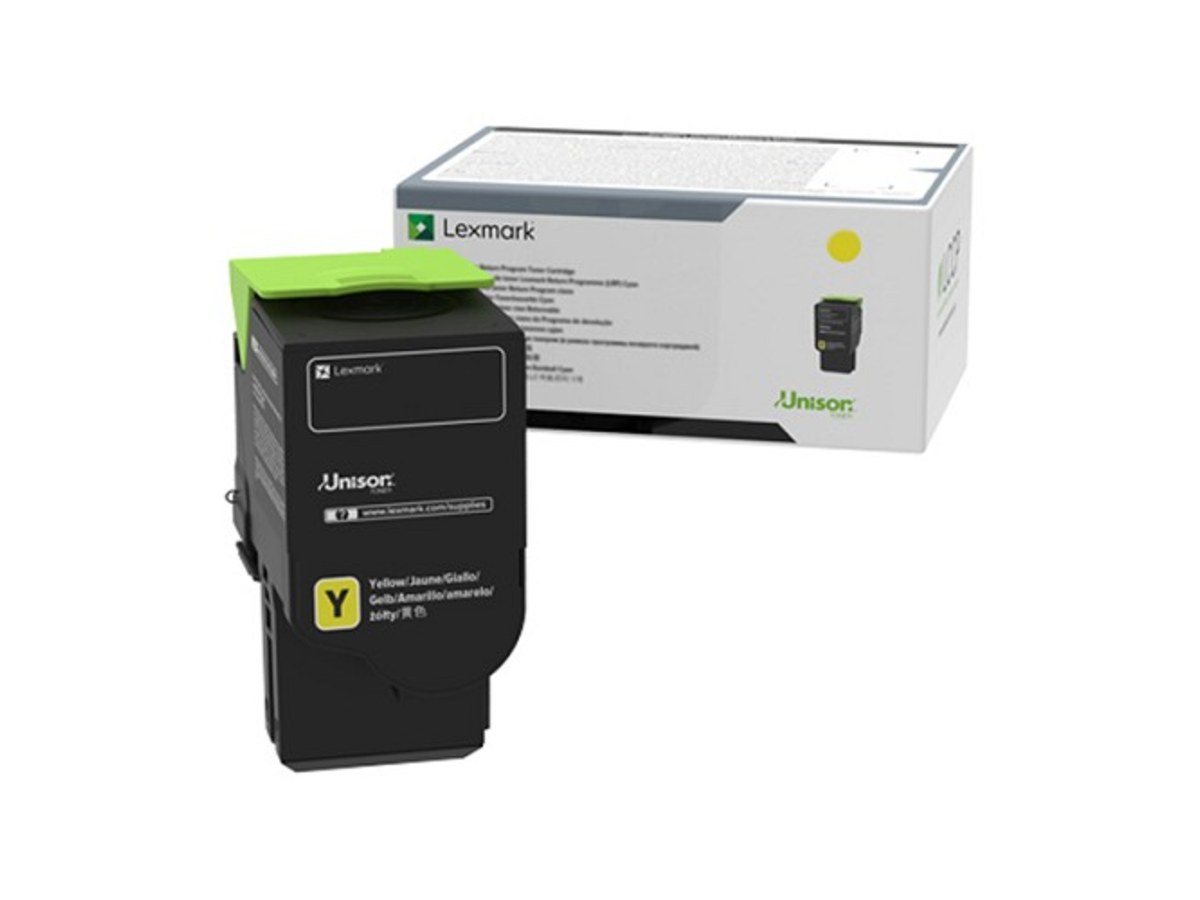 Lexmark 黃色超高容量7000頁碳粉匣 78C3UY0