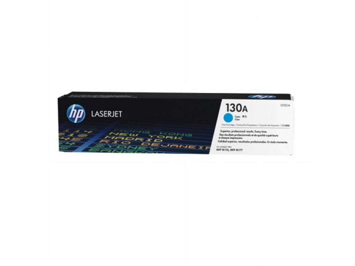 HP 130A LaserJet 青色碳粉匣 CF351A