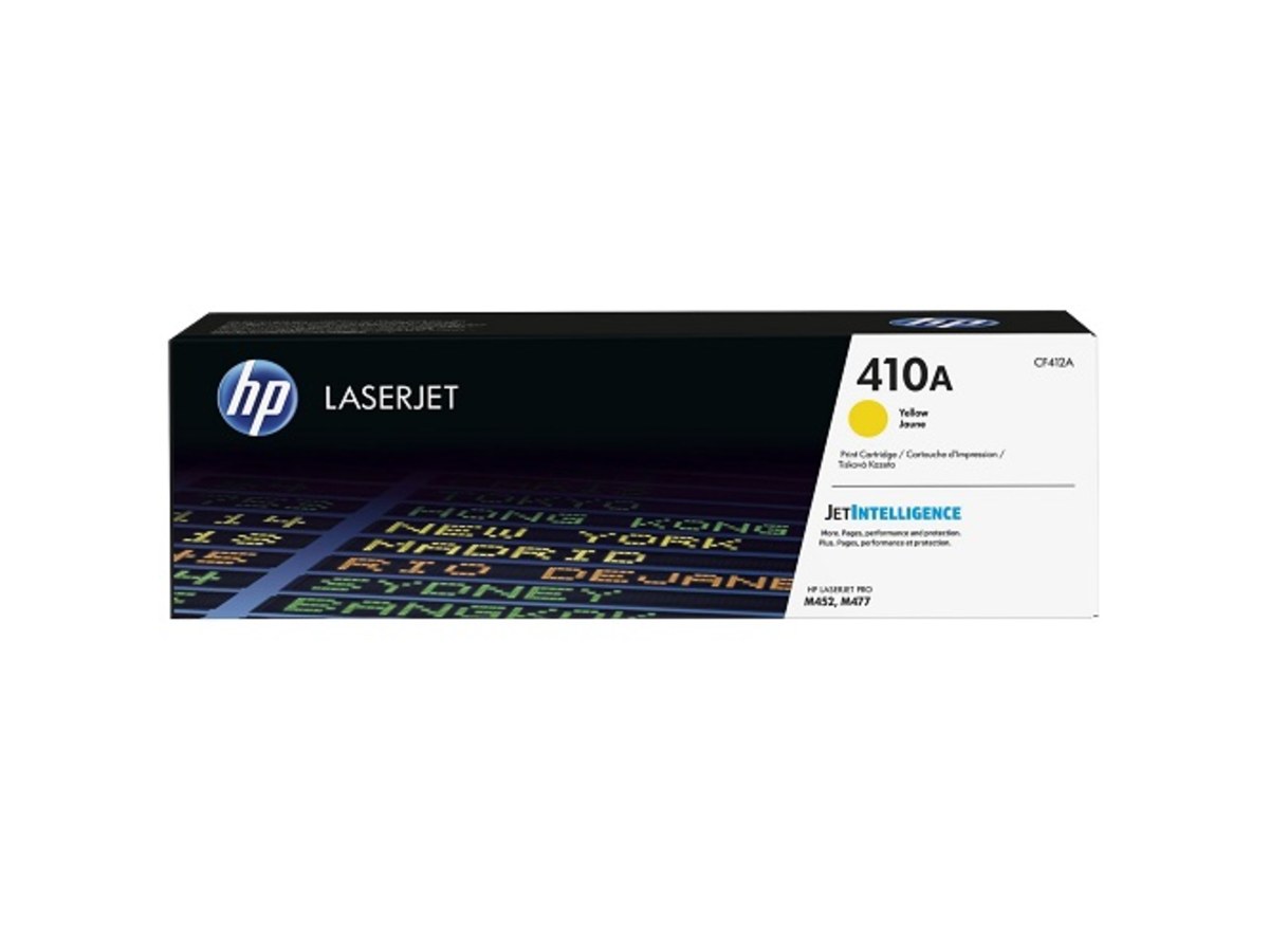 HP 410A LaserJet 黃色碳粉匣 CF412A