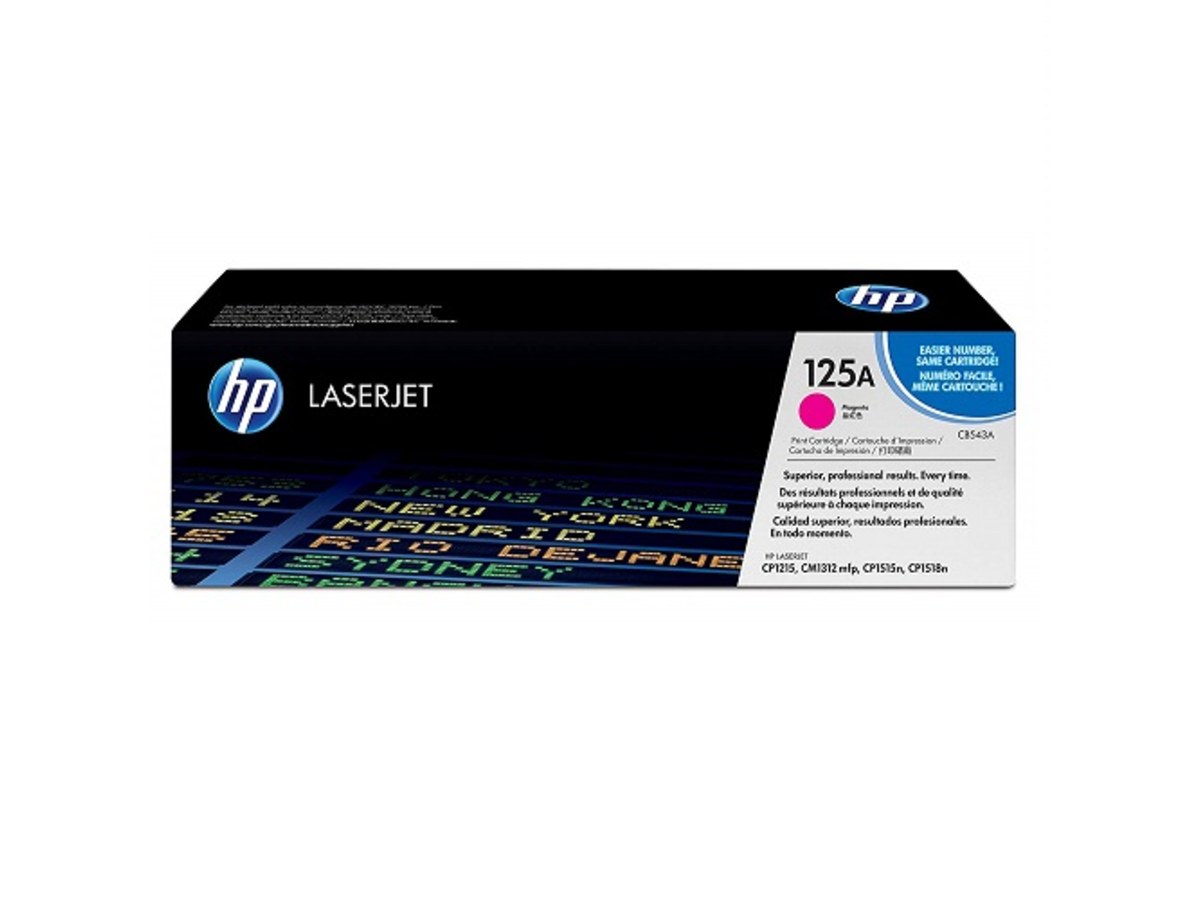 HP Color LaserJet CP1215/CP1515 洋紅色碳粉匣 CB543A