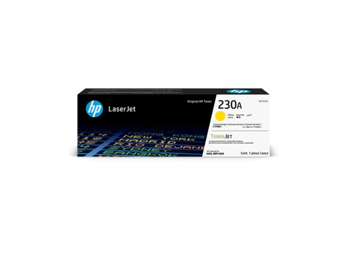 HP 230A LaserJet 黃色碳粉匣 W2302A