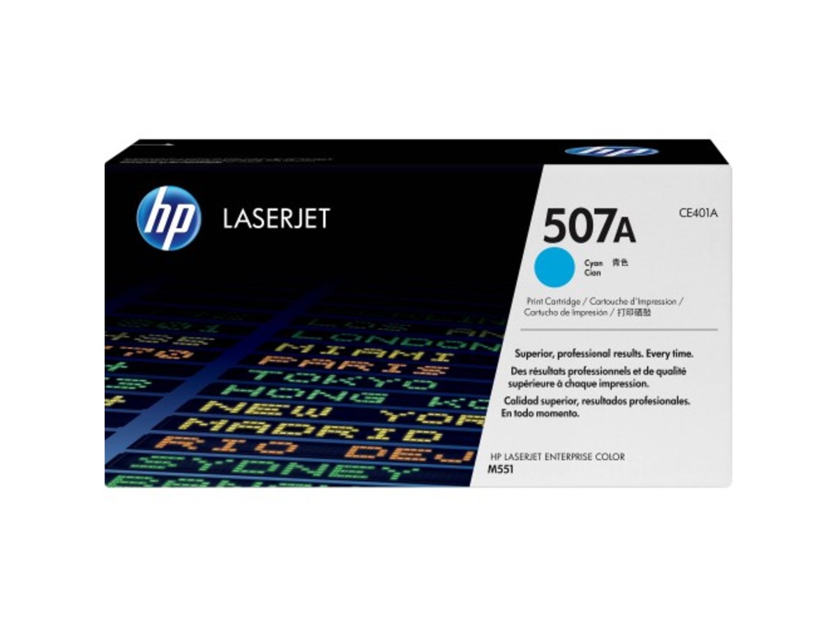 HP Color LaserJet M500 系列青色碳粉匣 CE401A
