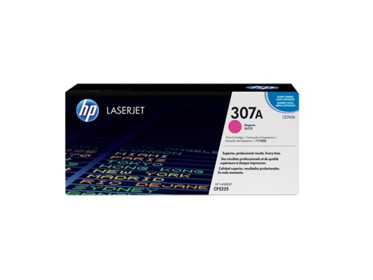HP Color LaserJet CP5225 洋紅色碳粉匣 CE743A