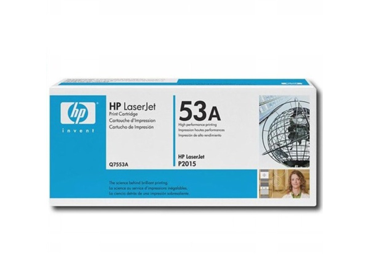 HP LaserJet P2015 黑色碳粉匣 Q7553A