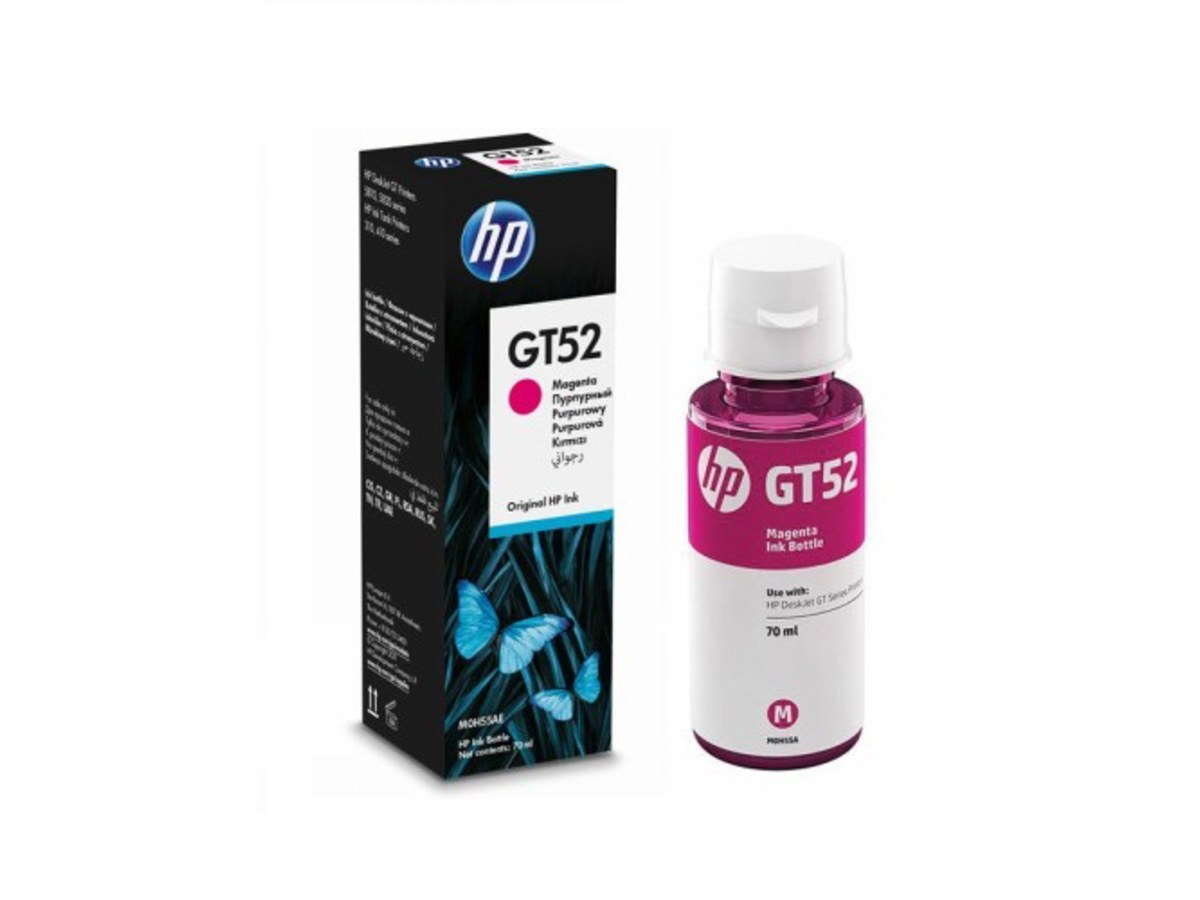 HP GT52 原廠洋紅色墨水瓶 M0H55AA