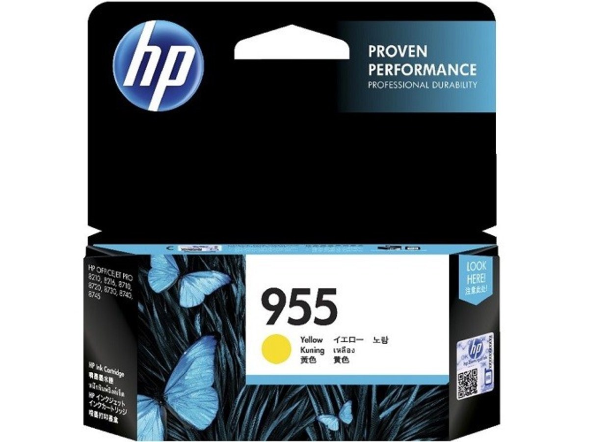 HP 955 原廠黃色墨水匣 L0S57AA