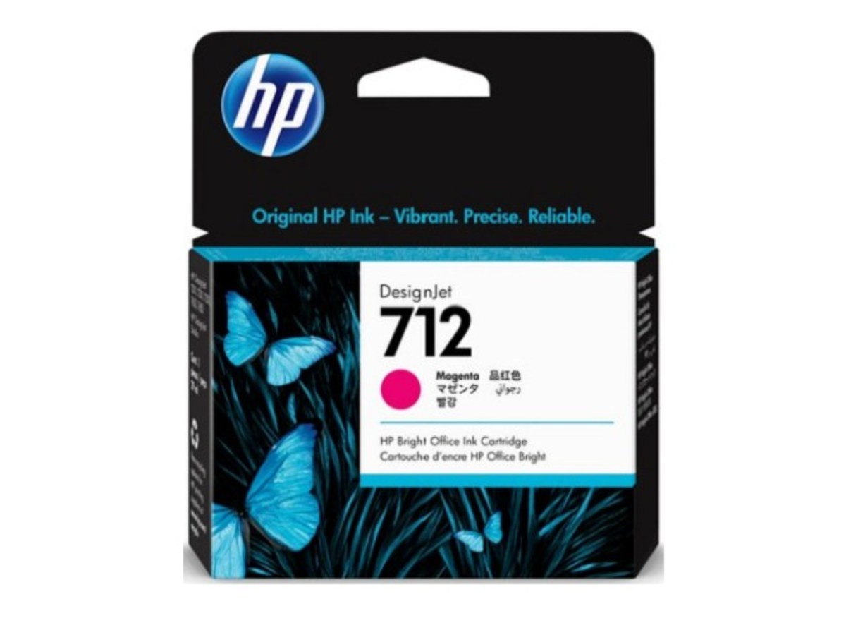 HP 712 29ml洋紅色墨水匣 3ED68A