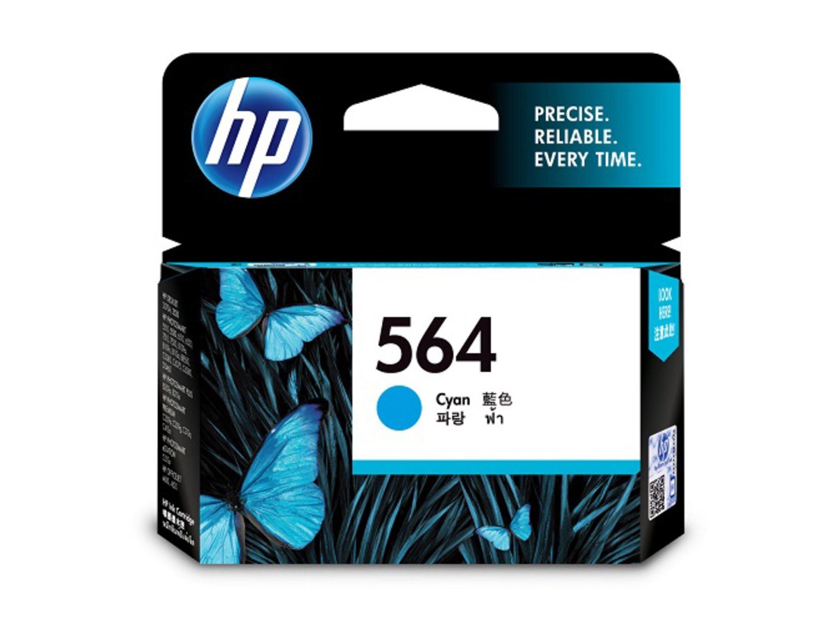 HP 564 青色染料墨水匣 CB318WA