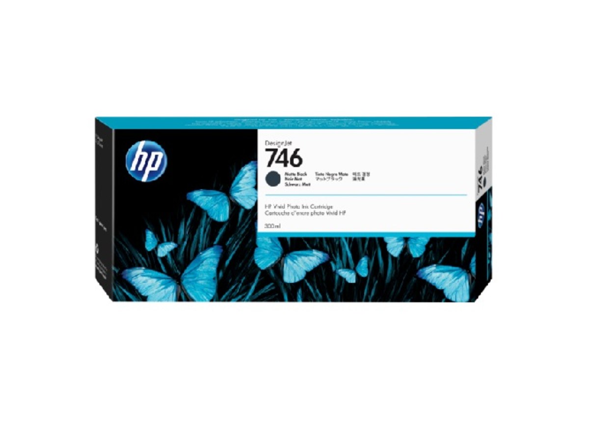 HP 746 300ml 消光黑色墨水匣 P2V83A