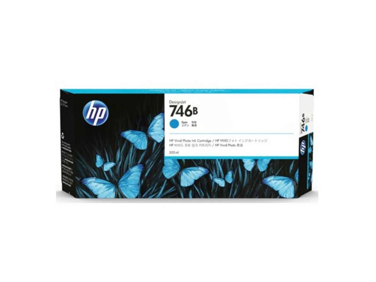 HP 746B 300ml 青色墨水匣 3WX36A