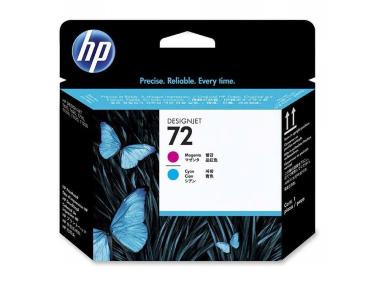 HP 72 洋紅色與青色列印噴頭 C9383A