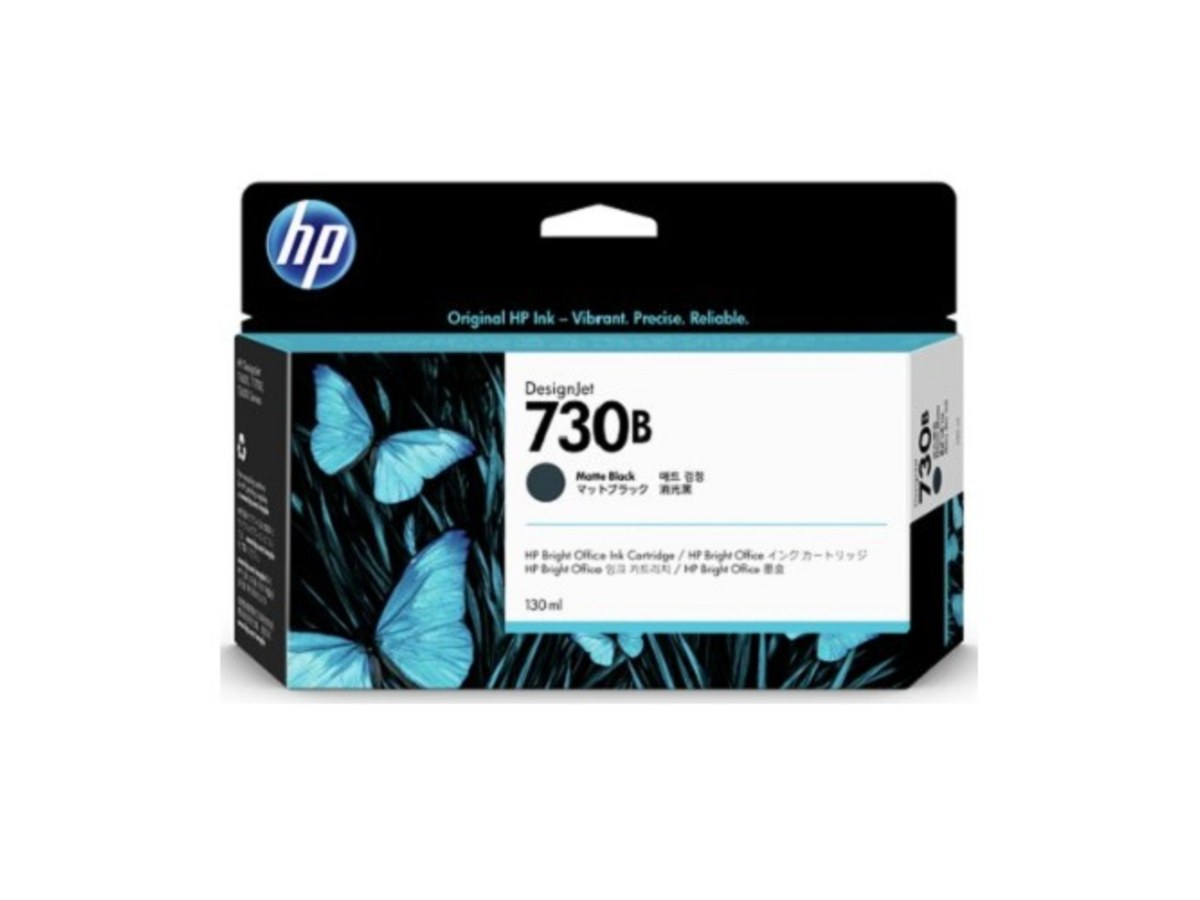 HP 730B 130ml消光黑色墨水匣 3ED45A