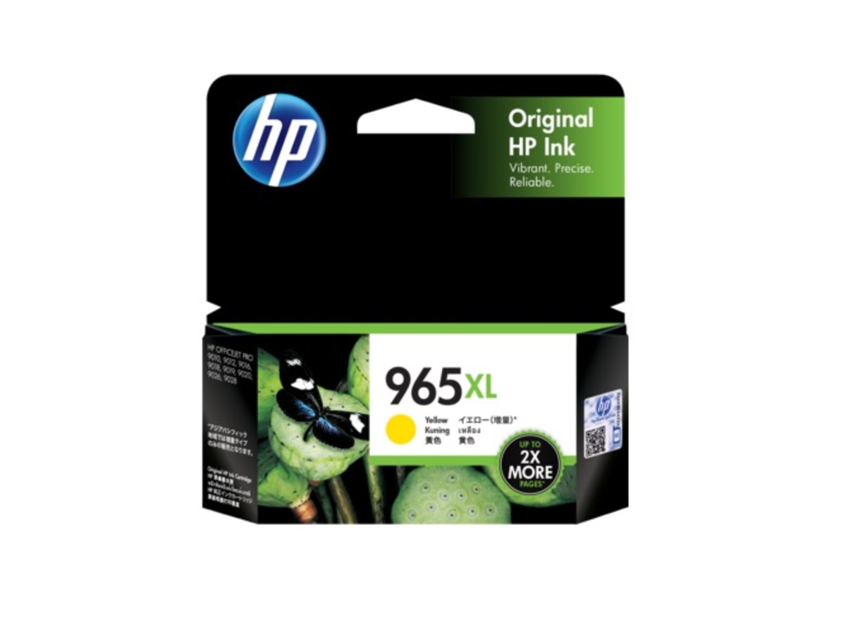 HP 965XL 高印量黃色墨水匣 3JA83AA
