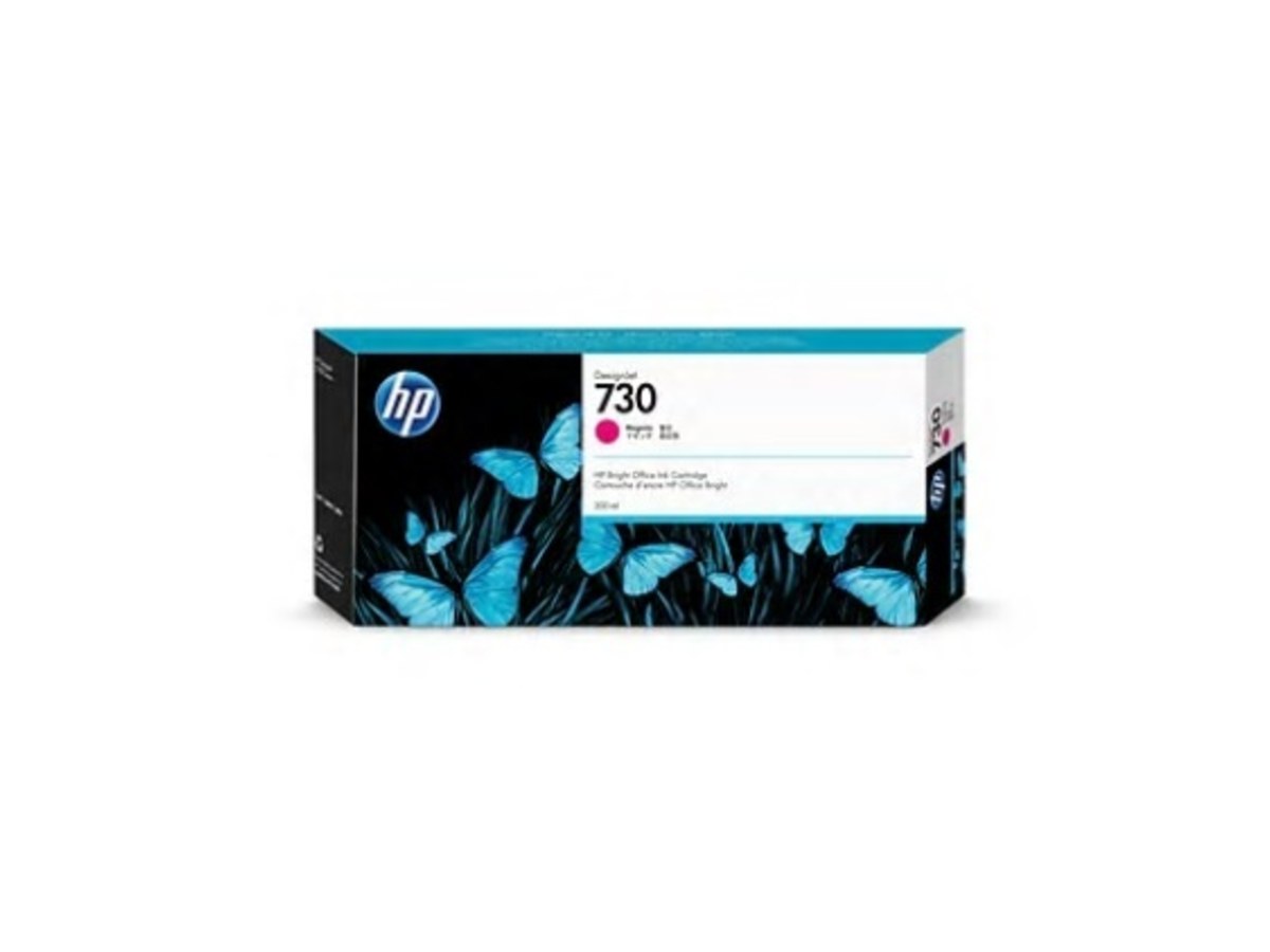 HP 730 300ml 洋紅色墨水匣 P2V69A