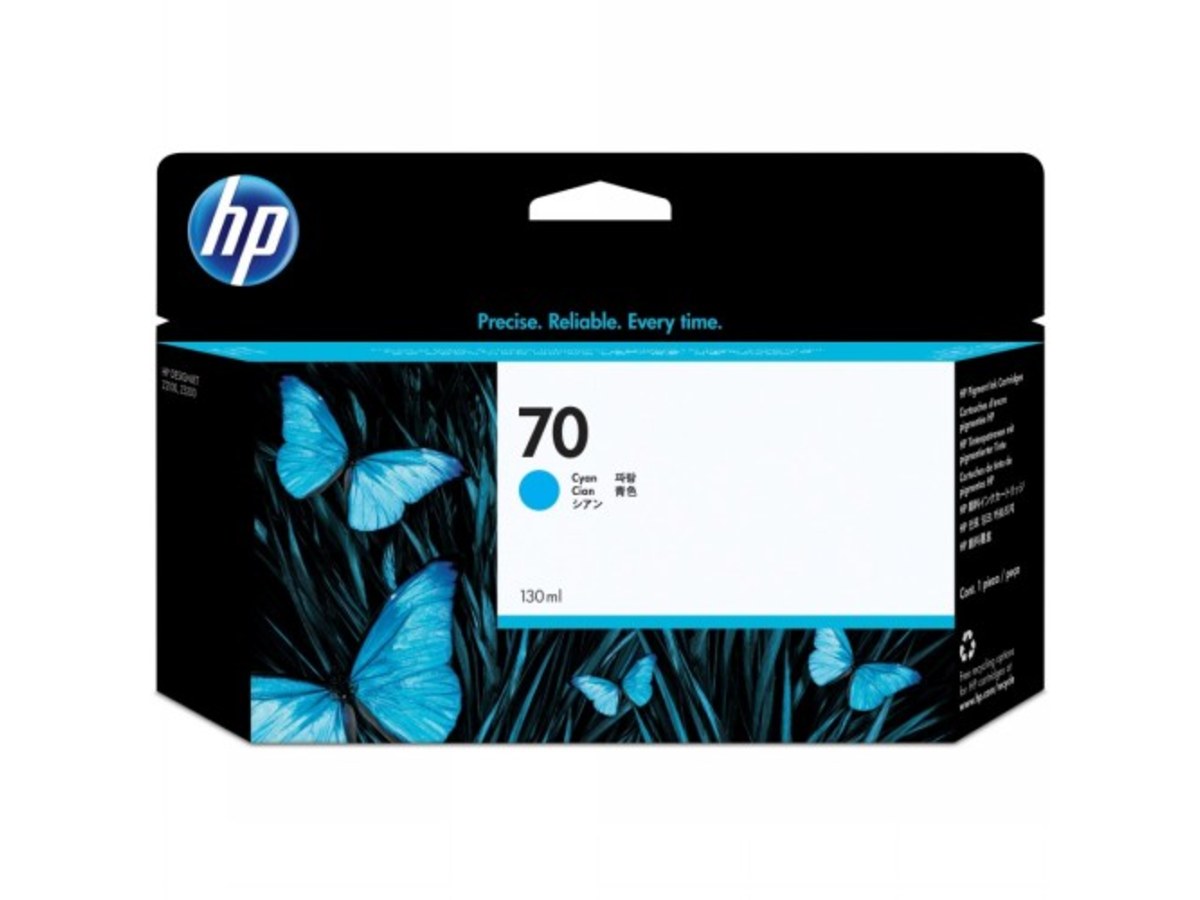 HP 70 130ml 青色墨水匣 C9452A