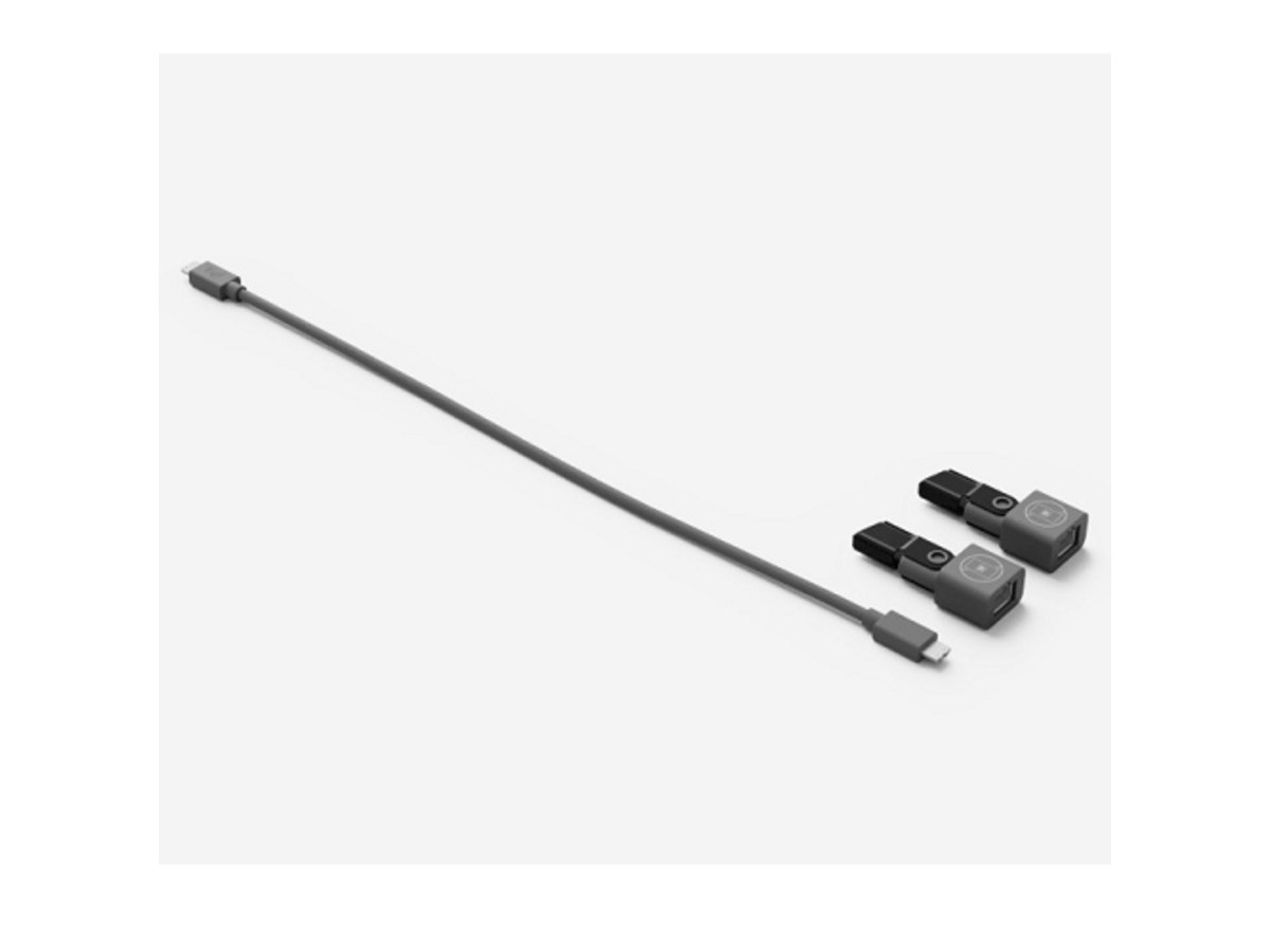 LOGITECH Rally Mic Pod Extension Dongle 黑色麥克風延伸轉接器 952-000181