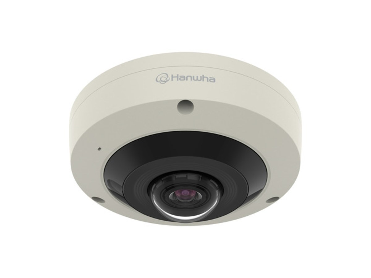 Hanwha Vision 6MP H.265 魚眼網路監控攝影機 XNF-8010RV