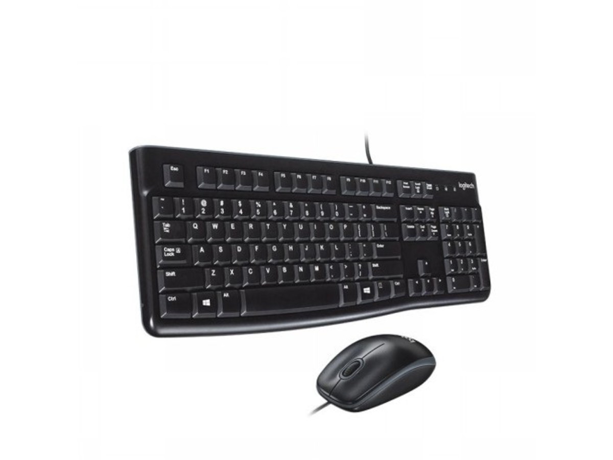 LOGITECH MK120 USB 有線鍵盤滑鼠組 920-002588