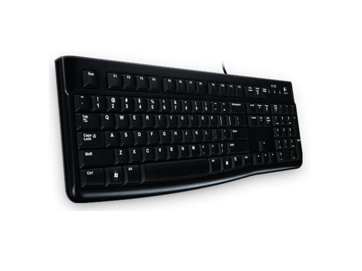 LOGITECH K120 USB 有線鍵盤 920-002584