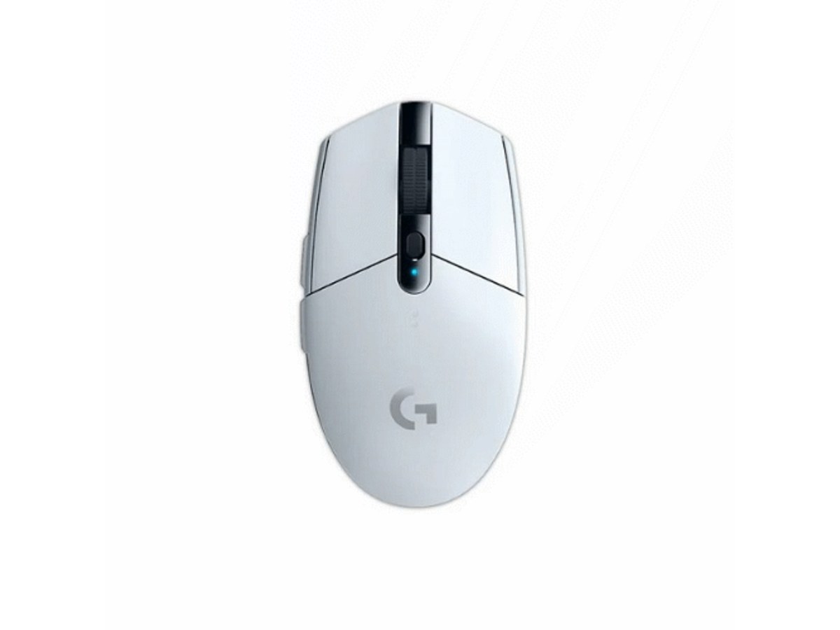 LOGITECH G304 LIGHTSPEED 白色無線電競滑鼠 910-005294