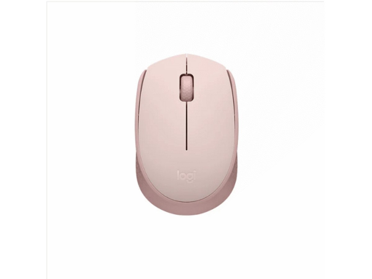 LOGITECH M170 玫瑰粉2.4GHz無線滑鼠 910-006877
