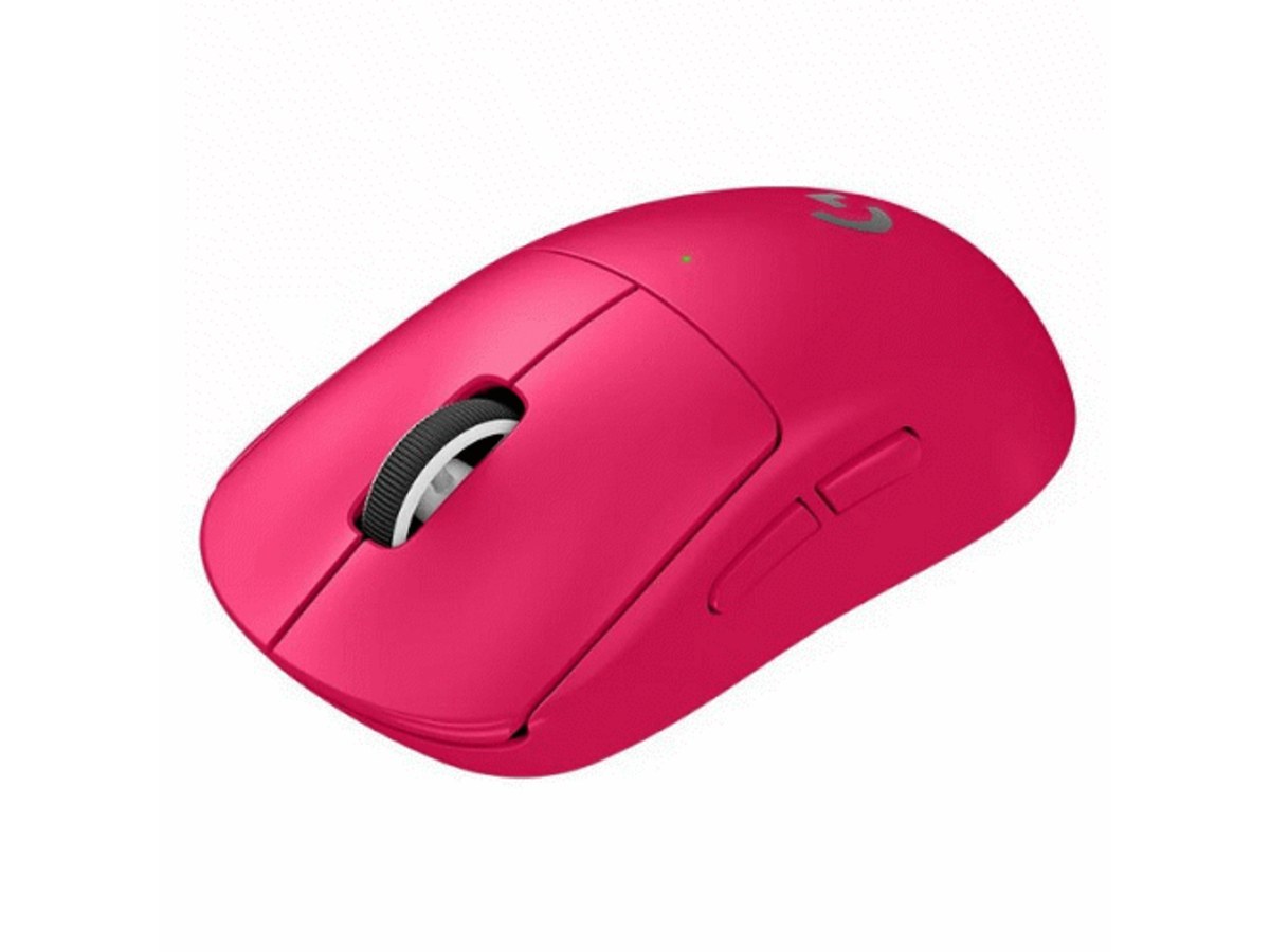 LOGITECH PRO X SUPERLIGHT 2 桃紅色輕量無線電競滑鼠 910-006800